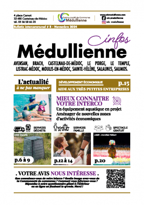 Infos medullienne bulletin communautaire n 8 nov 2024 page 01